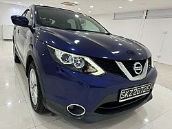Nissan Qashqai 1.2 DIG-T CVT Revcam 2016 Blue Rear Entertainment